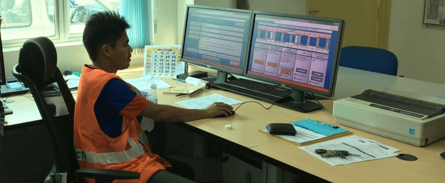 Ecava IGX success stories Berapit control room operator