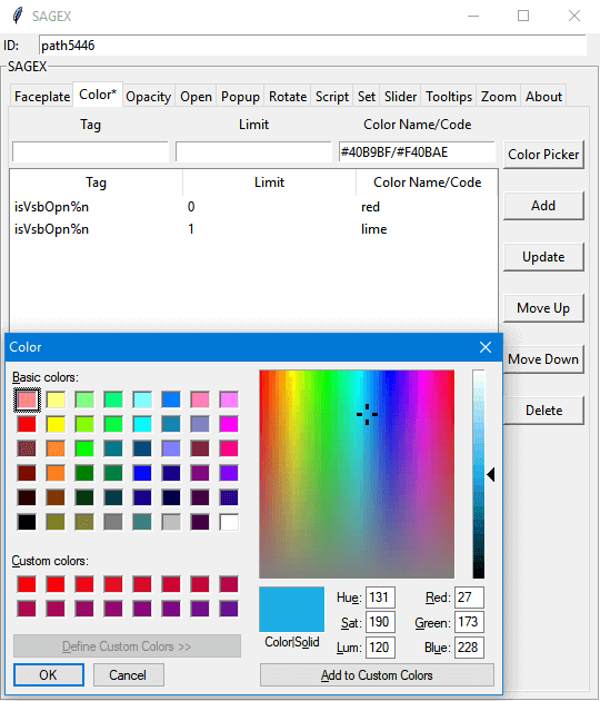 SCADA Animation Graphic Editor Extension for Inkscape 1+ - Ecava IGX Web  SCADA